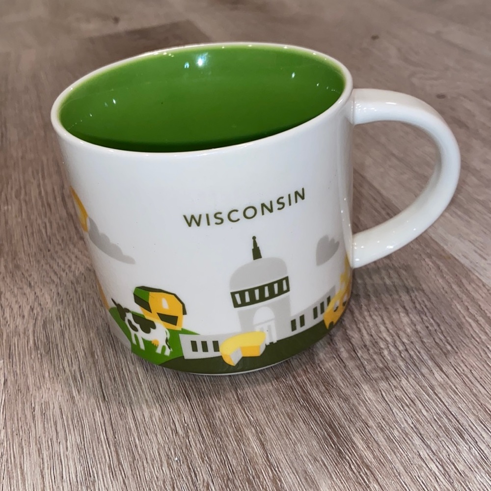 Starbucks Wisconsin You Are Here 2014 Mug